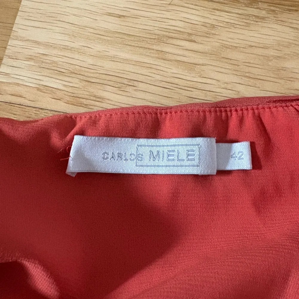 Carlos Miele | Ruched Cocktail Dress | Coral Pink - Picture 2 of 5